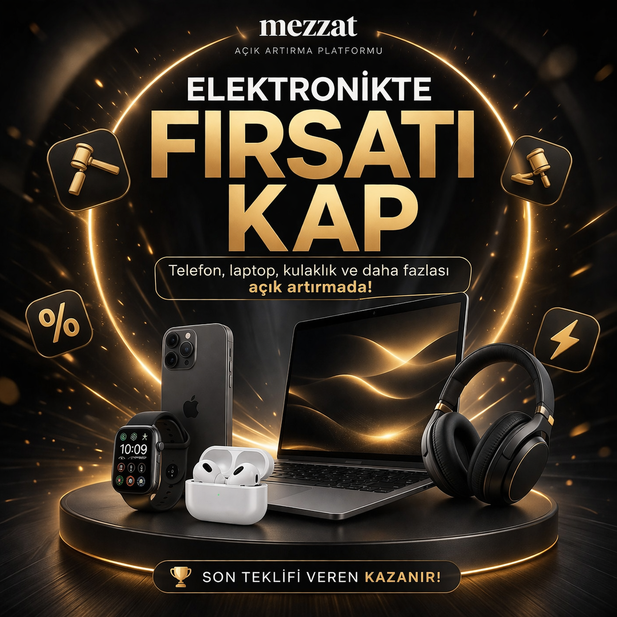 Elektronikte Fiyatı Sen Belirle